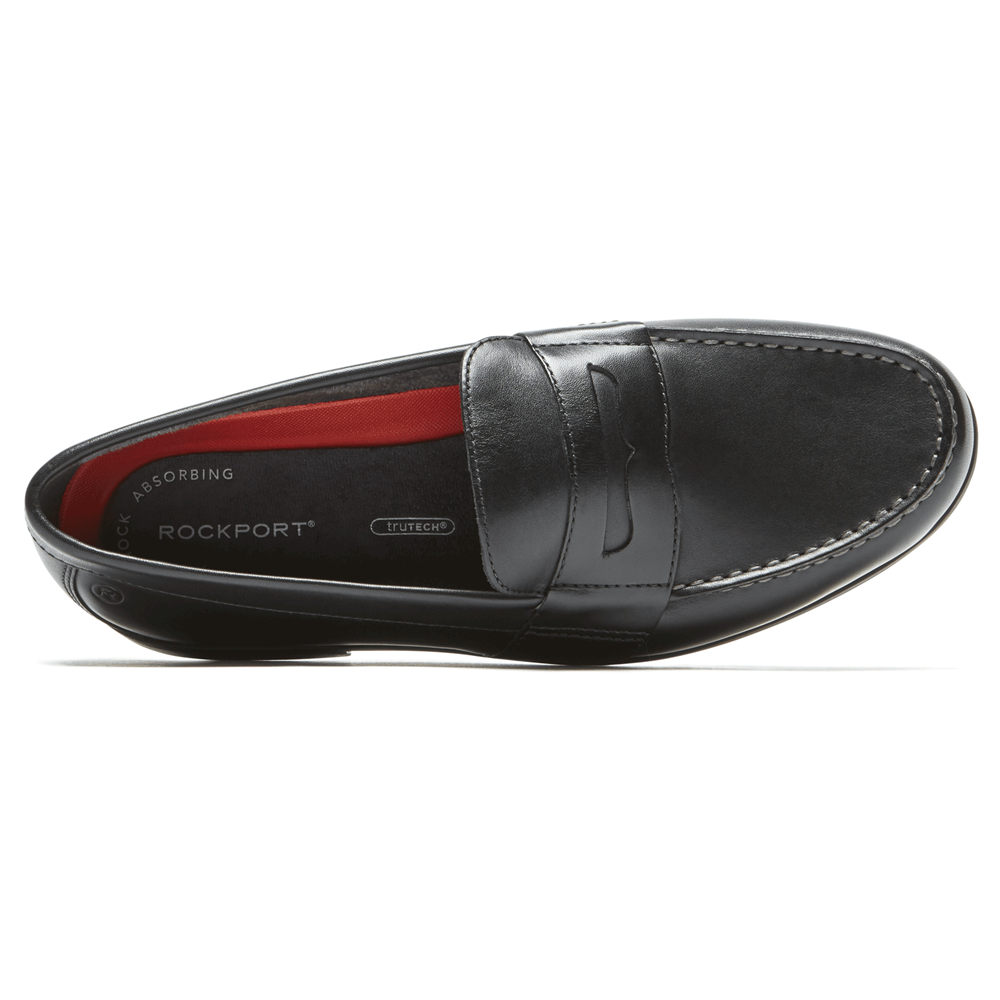 Rockport Singapore Mens Loafers - Classic Lite 2 Penny Black - MP1403675